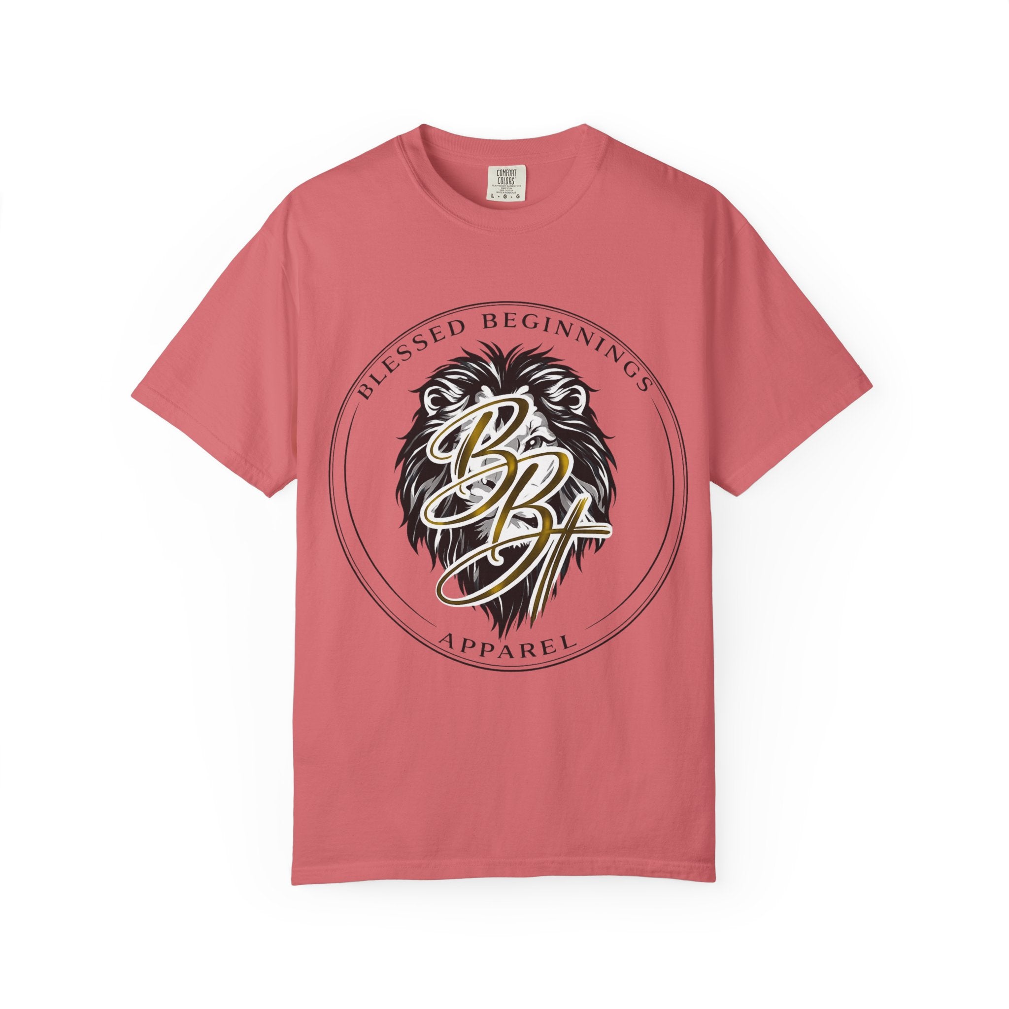 Blessed Beginnings Lion Graphic T-Shirt