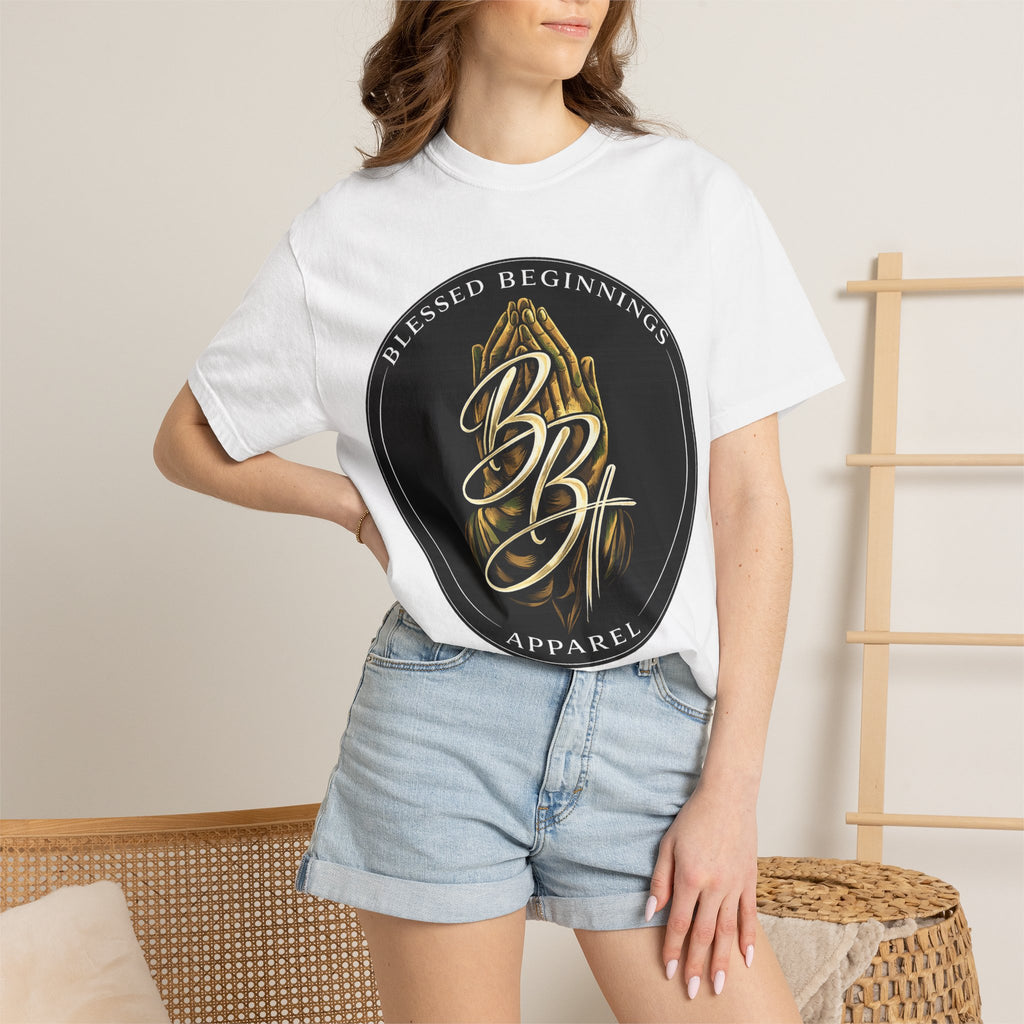Blessed Beginnings Praying Hands T-Shirt