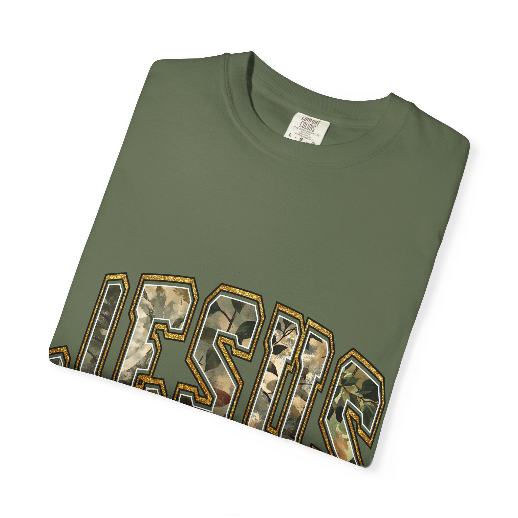 Jesus Camo Graphic Tee