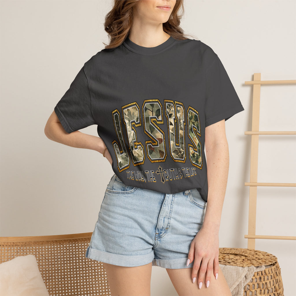 Jesus Camo Graphic Tee