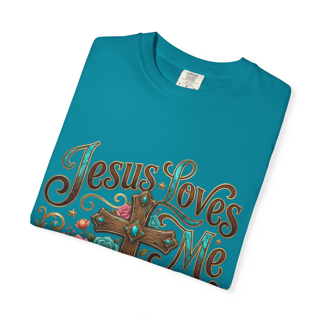 Western Cross, Cowboy Boots & Hat Christian tee