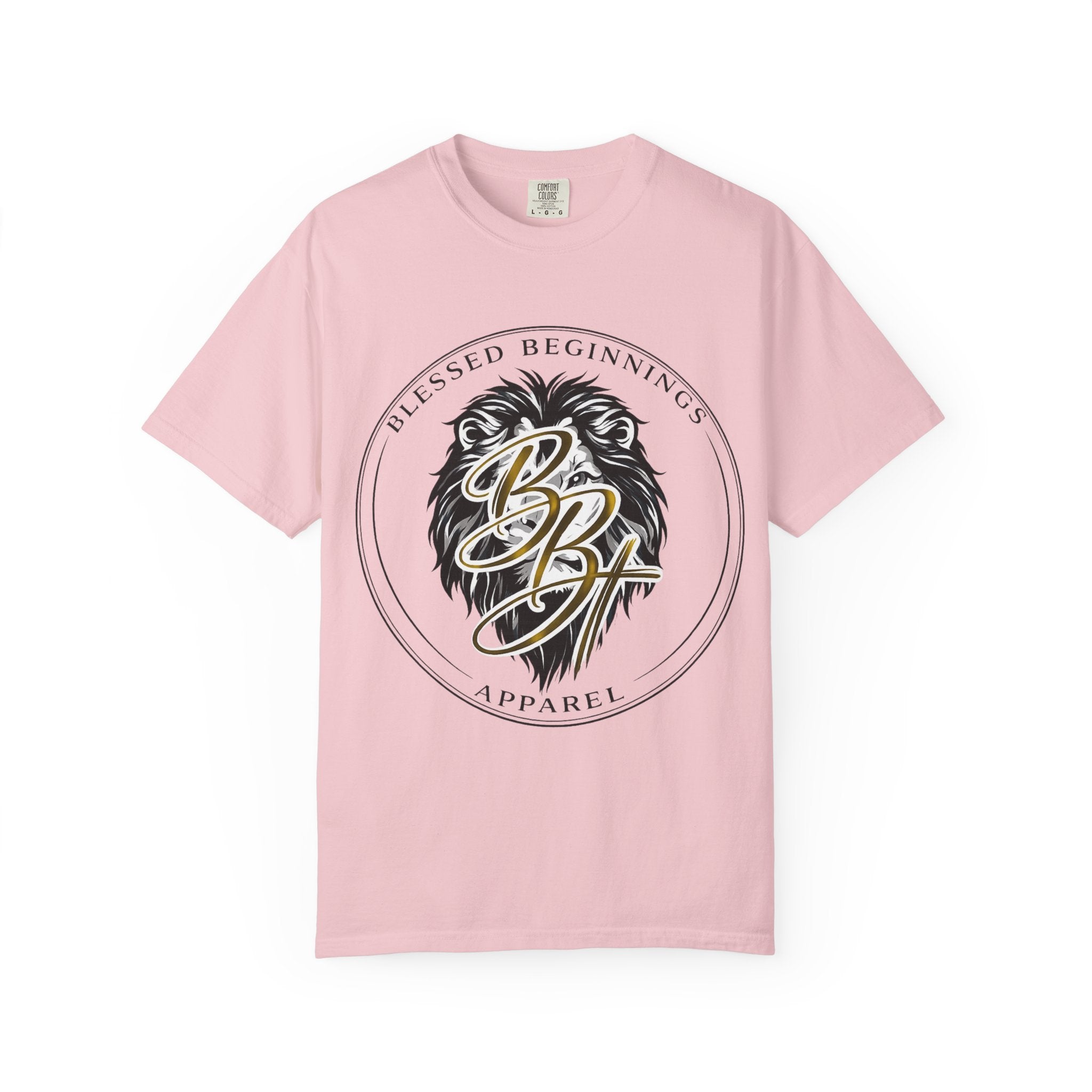 Blessed Beginnings Lion Graphic T-Shirt