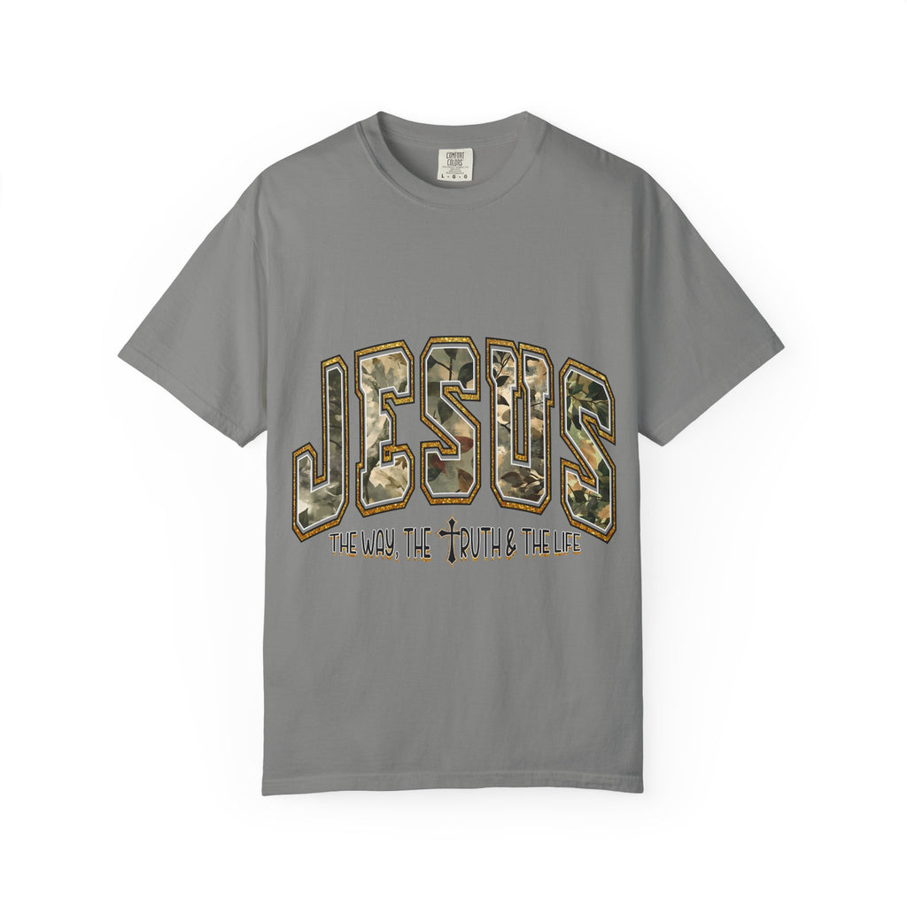 Jesus Camo Graphic Tee