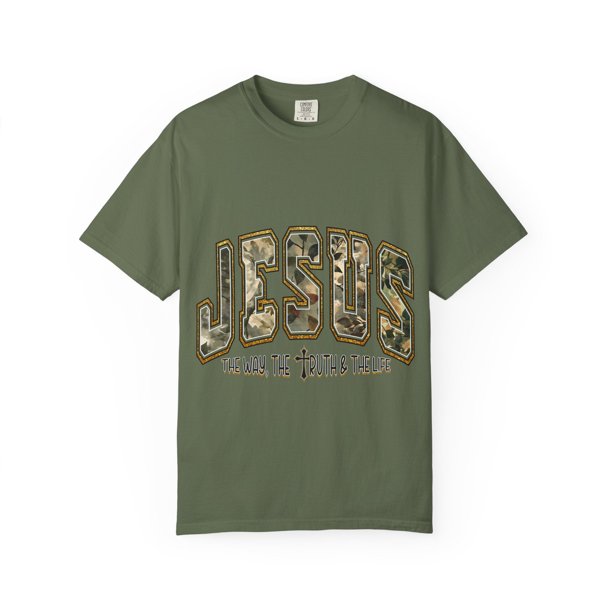 Jesus Camo Graphic Tee