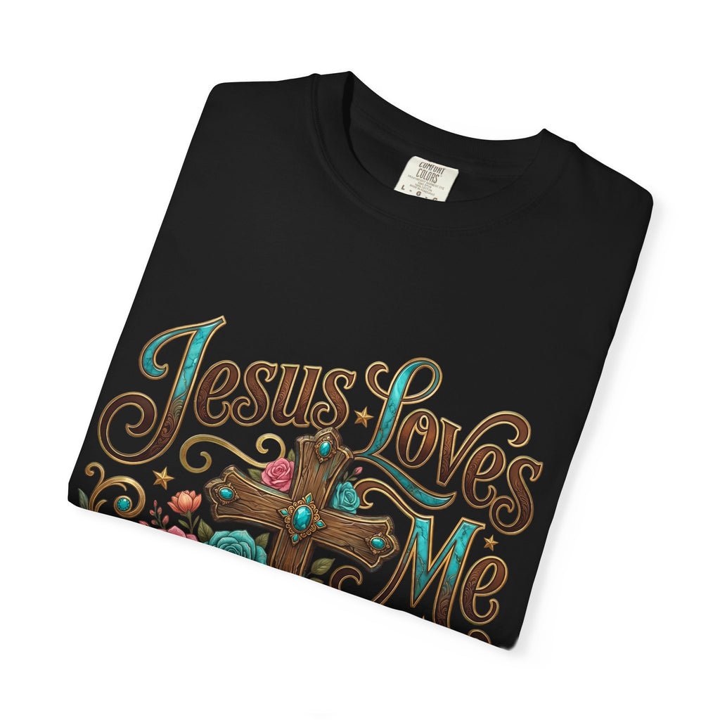 Western Cross, Cowboy Boots & Hat Christian tee