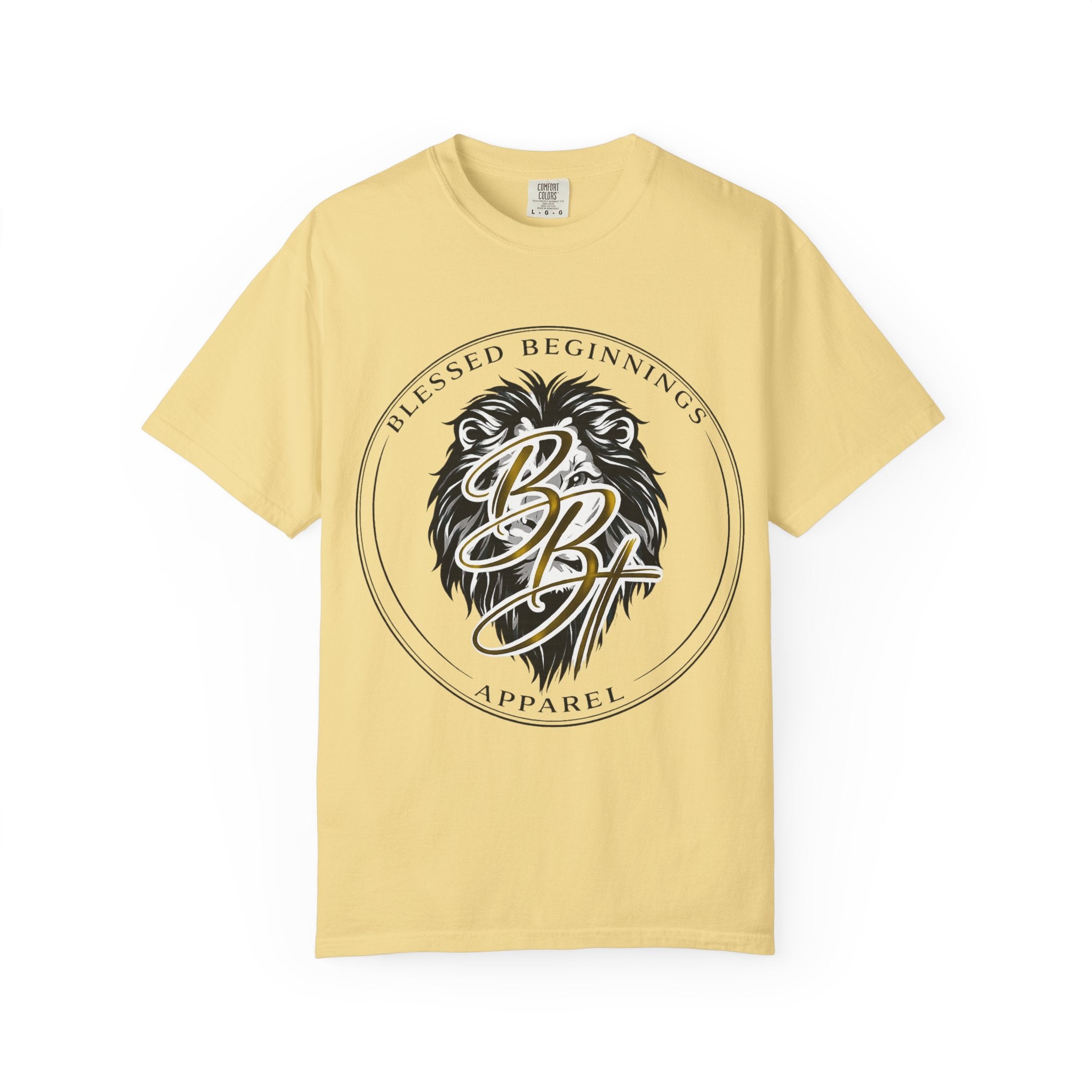 Blessed Beginnings Lion Graphic T-Shirt