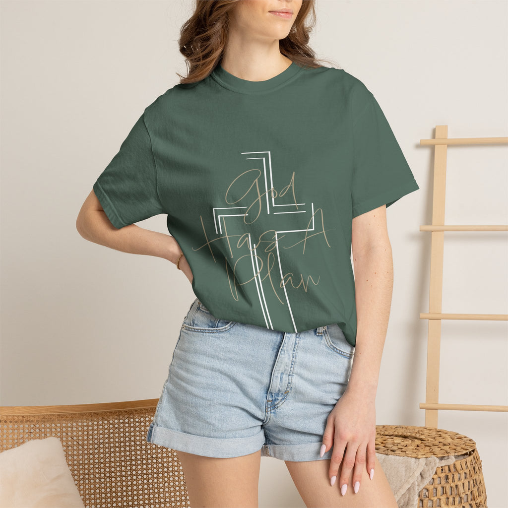 Faith Cross T‑Shirt — All Things Possible Inspirational Christian Tee