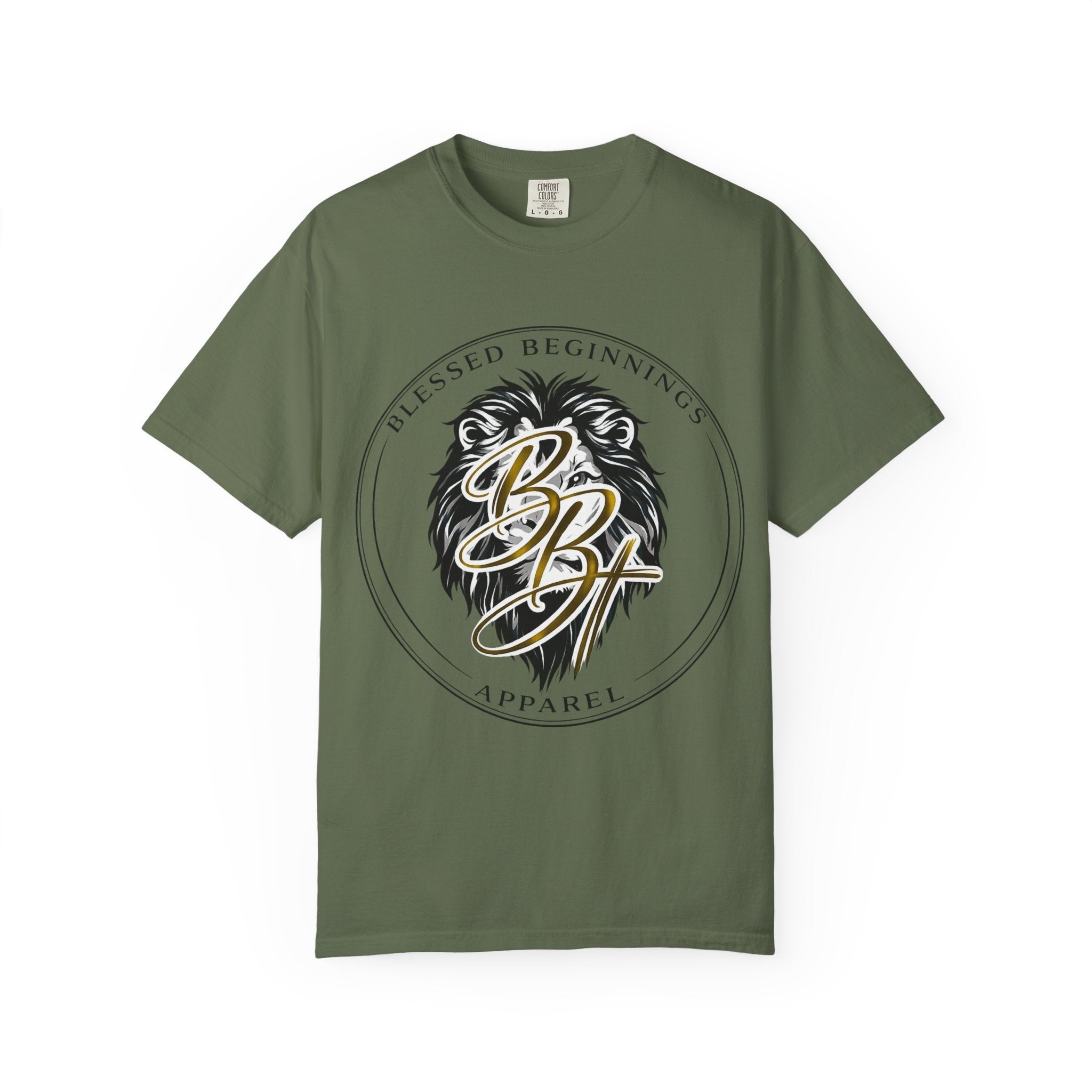 Blessed Beginnings Lion Graphic T-Shirt