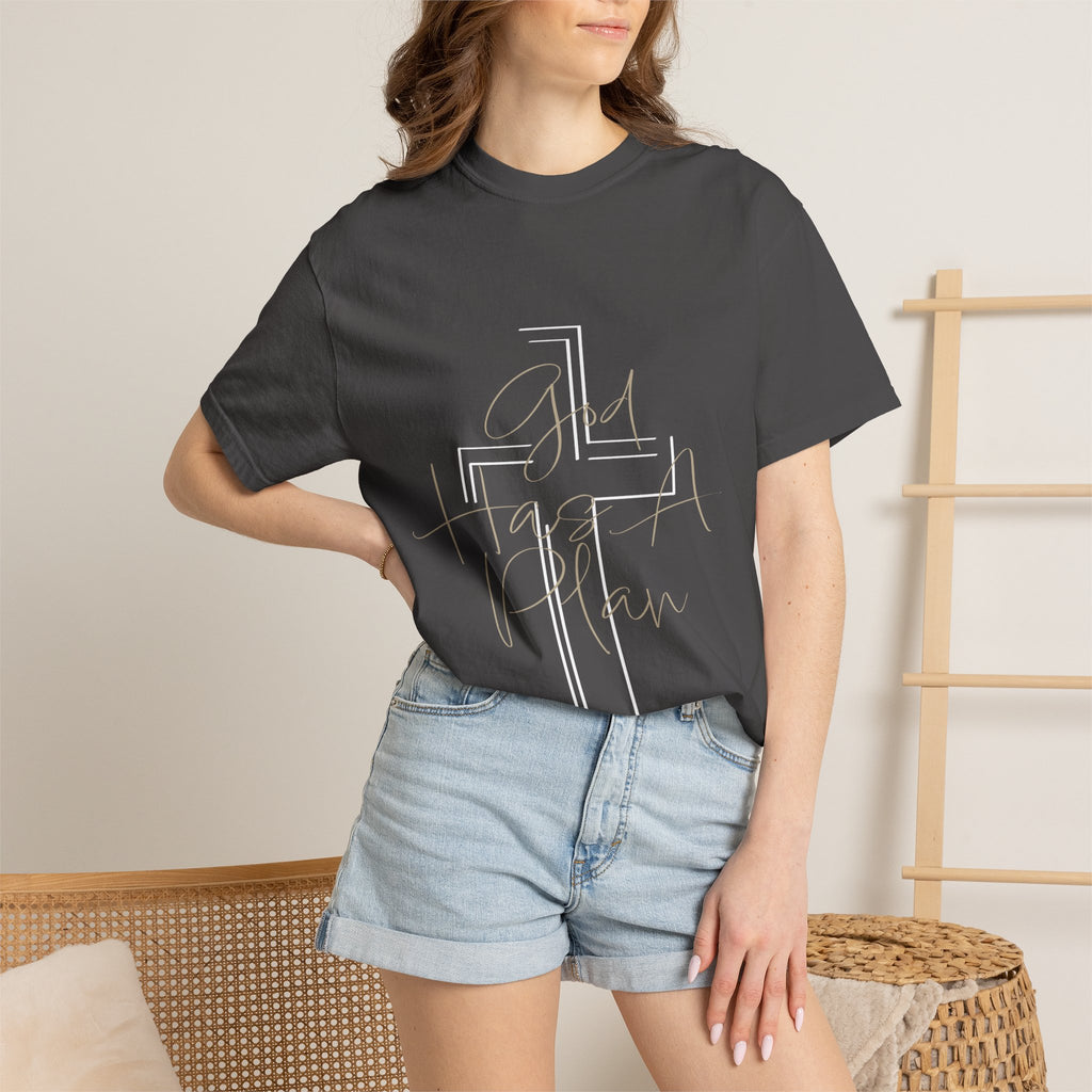 Faith Cross T‑Shirt — All Things Possible Inspirational Christian Tee
