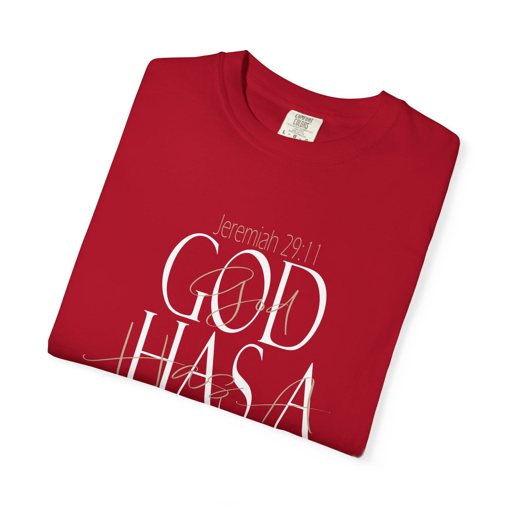 God Has a Plan T-Shirt — Christian Inspirational Faith Tee