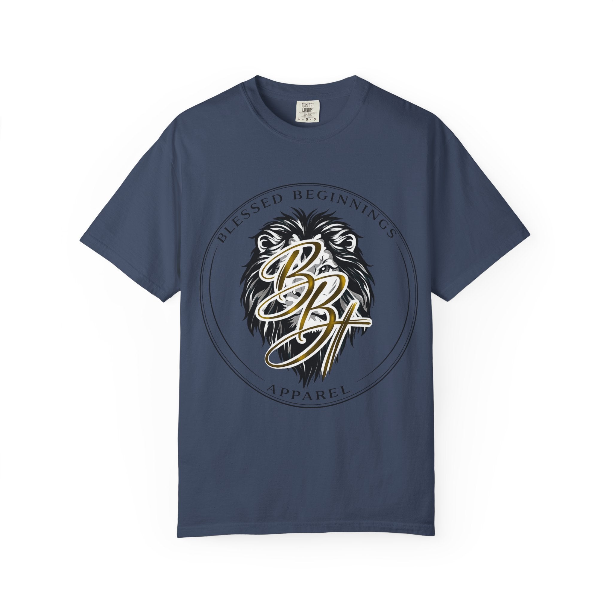 Blessed Beginnings Lion Graphic T-Shirt