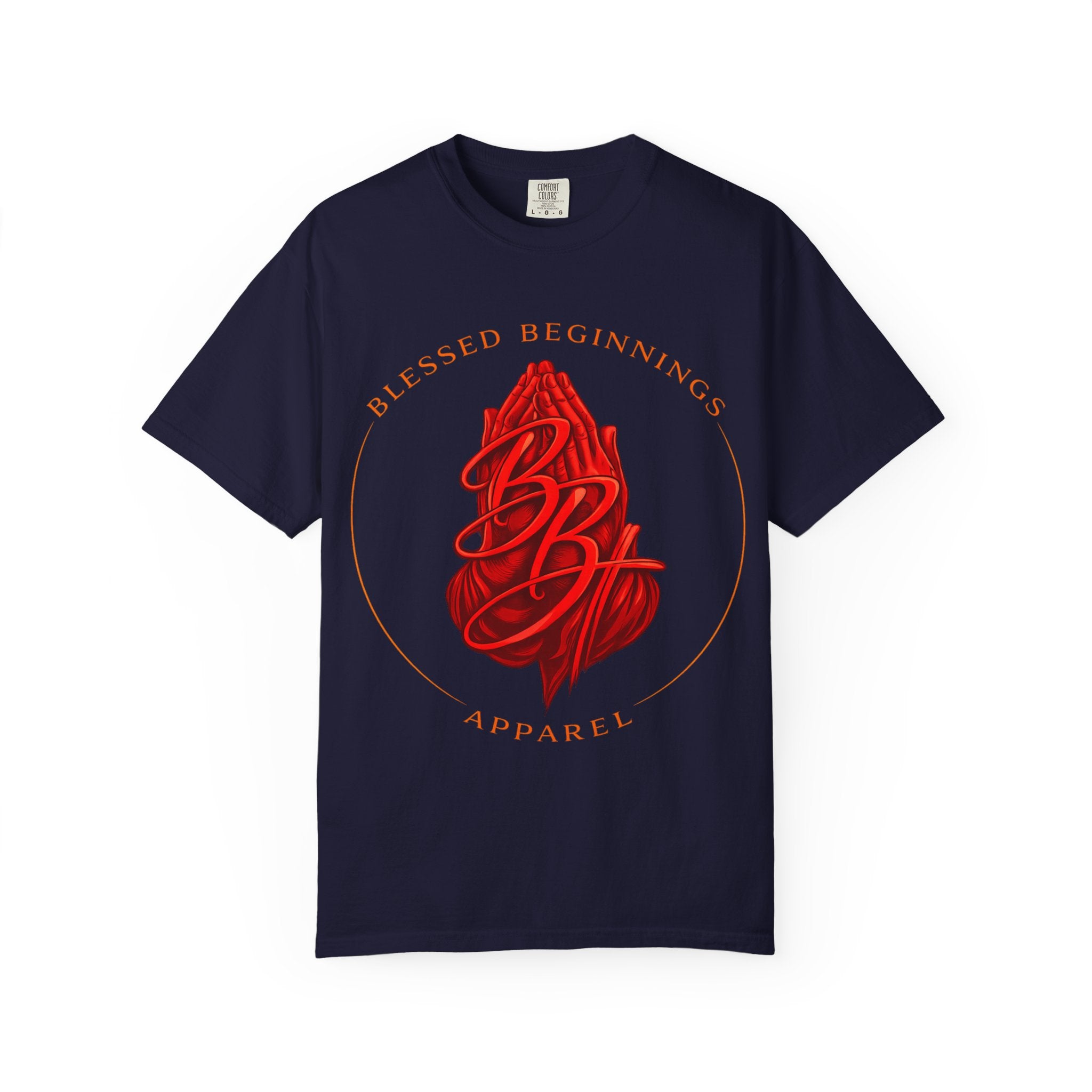 Red Praying Hands BBA Logo