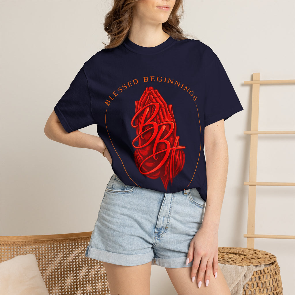 Red Praying Hands BBA Logo