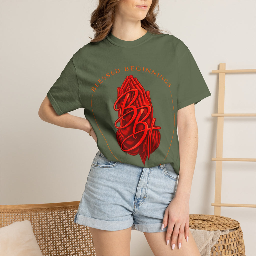 Red Praying Hands BBA Logo
